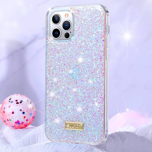 Apple iPhone 13 Sulada luminous glitter zadní kryt (Růžová)