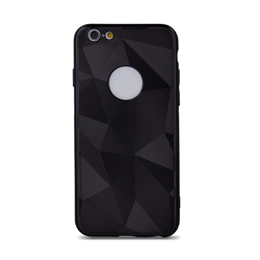 Samsung Galaxy A40 geometric matný zadní kryt (Černá)