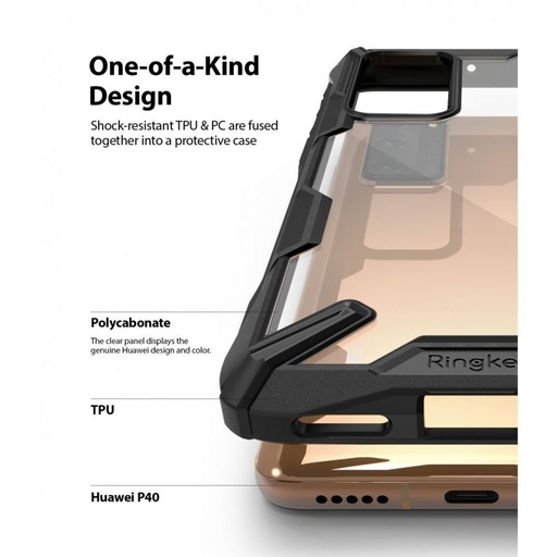 Samsung Galaxy A52 4G/A52 5G/A52s 5G RINGKE Fusion X odolný proti nárazu zadní kryt (Černá)