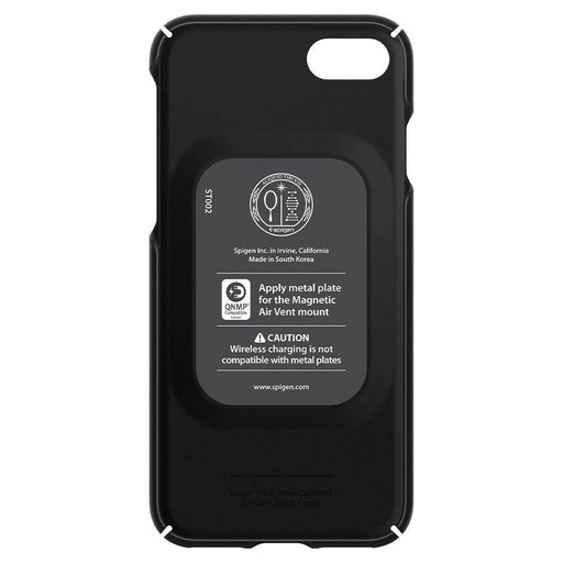 Apple iPhone 7/8/SE 2020/ SE 2022 Spigen thin fit prémiový zadní kryt (Černá)