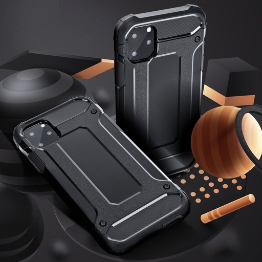 Samsung Galaxy S21 FE armor odolný proti nárazu zadní kryt, černá
