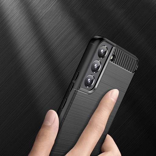 Samsung Galaxy S22 forcell carbon zadní kryt (Černá)