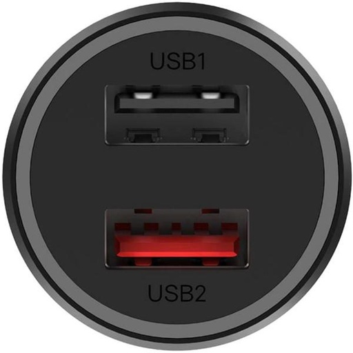 Xiaomi MI autní rychlonabíječka 37W (2 USB port), černá