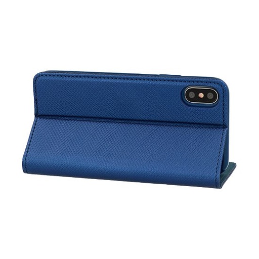 Apple iPhone 11 smart book magnetický knížkové pouzdro (Azurová)