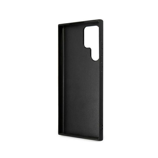 Samsung Galaxy S22 Ultra Guess PU 4G Metal Logo pouzdro (Hnědá) - GUHCS22L4GMGBR