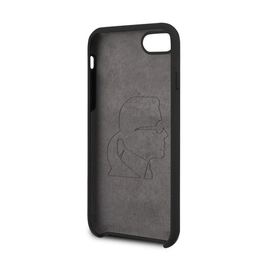 Apple iPhone 7 / iPhone 8 / iPhone SE 2020 / iPhone SE 2022 Karl Lagerfeld Full Body pro pouzdro (Černá - KLHCI8SLFKBK)