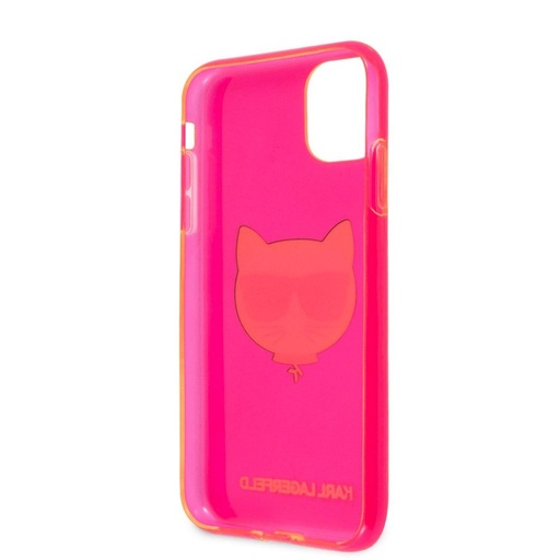 Apple iPhone 13 mini Karl Lagerfeld Choupette Head pouzdro (Růžová) – KLHCP13SCHTRP