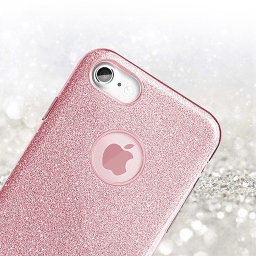 Apple iPhone 7 / iPhone 8 / iPhone SE 2020 / iPhone SE 2022 shining zadní kryt (Růžová)