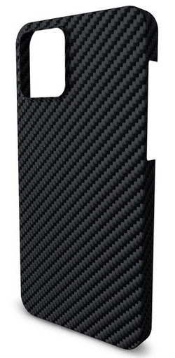 Apple iPhone 13 Pro aramid carbon magsafe odolný proti nárazu zadní kryt (Černá)