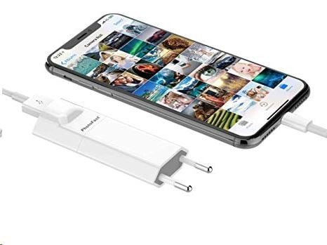 Photofast Android a iOS microSD rozšiřitelný Photocube smart záloha dat, Bílá