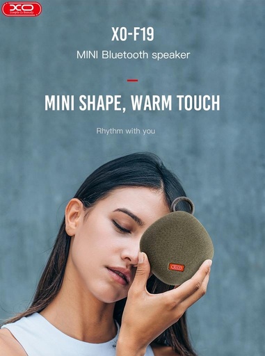 XO F19 bezdrátový reproduktor, černá