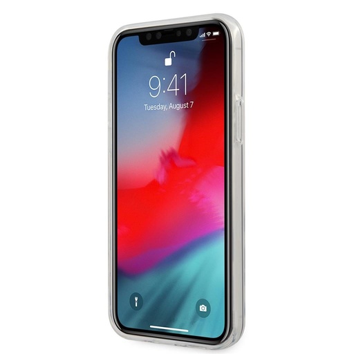 Apple iPhone 12/12 Pro AMG silikonový zadní kryt (Průhledný) - AMHCP12MTCBW
