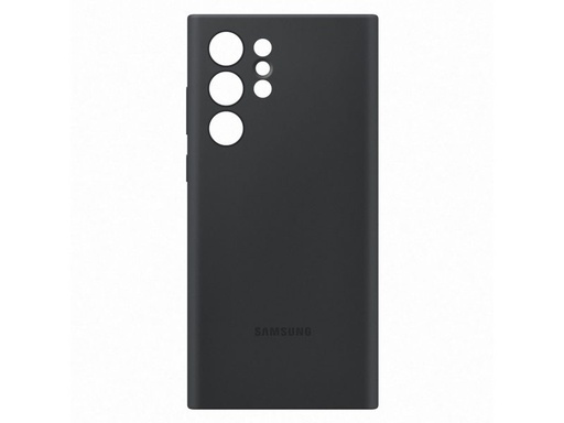 Samsung Galaxy S22 Ultra silicone cover tovární zadní kryt, černá - EF-PS908TBE
