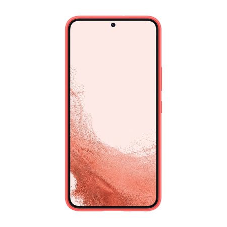 Samsung Galaxy S22 Silicone Cover pouzdro (Červená)