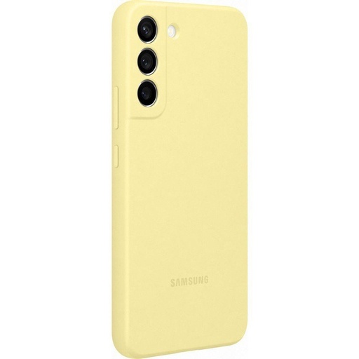 Samsung Galaxy S22 Silicone Cover pouzdro (Žlutá)
