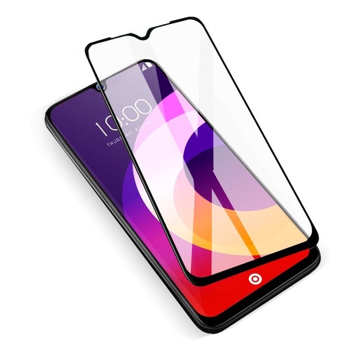 Apple iPhone 14 Pro (6,1) Keramika tvrzené sklo, průhledný (černá s rámečkem)
