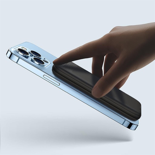 XO PR153 power bank 5000 mAh (Černá) – magnetický, bezdrátový rychlé nabíjení 15W, PD 20W