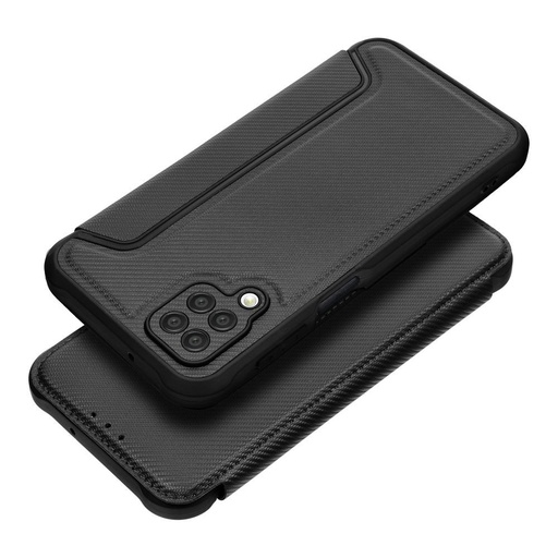 Apple iPhone 12 Razor magnetický odolný proti nárazu knížkové pouzdro (Černá)