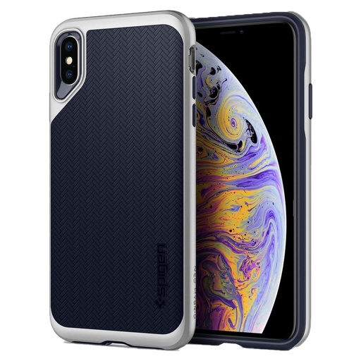 Apple iPhone X / iPhone XS Spigen neo hybrid prémiový zadní kryt (Gunmetal)