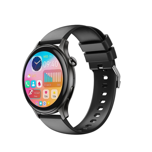 XO J6 AMOLED chytré hodinky (Černá)