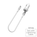 2 USB port, lightning kabel