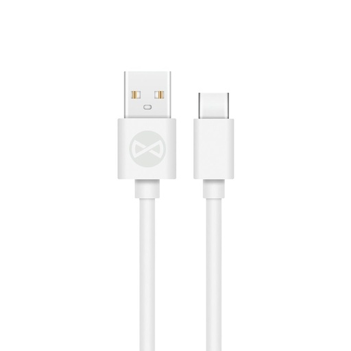 Forever USB-C 2A type-C datový kabel (Bílá)