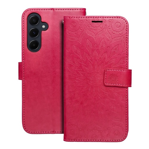 Samsung Galaxy A55 Forcell MEZZO otevírací pouzdro (Magenta)