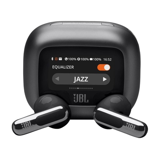 JBL Live Flex 3 bezdrátový headset (s potlačením hluku) (Černá)
