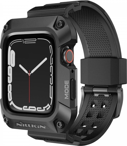 Apple Watch 4 44mm / Watch 5 44mm / Watch 6 44mm / Watch SE 44mm Hoco WS6 Shadow series pouzdro (Černá)