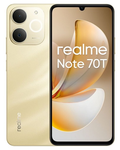 Realme Note 70T Dual Sim 4GB RAM 128GB (Zlatá)