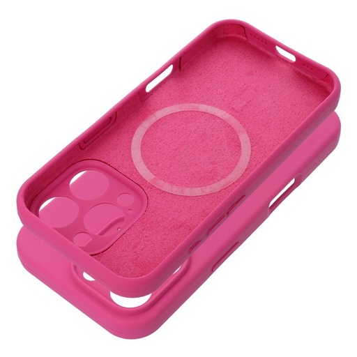 Apple iPhone 17 Silicone 2mm MagSafe pouzdro (Růžová)