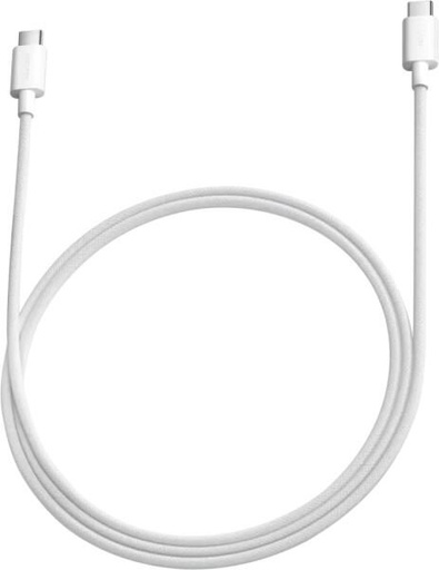 Xiaomi BHR0878GL pletený USB-C – USB-C kabel 3A (Bílá) - 1m
