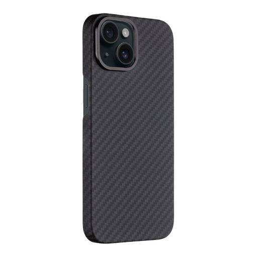 Apple iPhone 15 Tactical MagForce Aramid MagSafe zadní kryt (Černá)