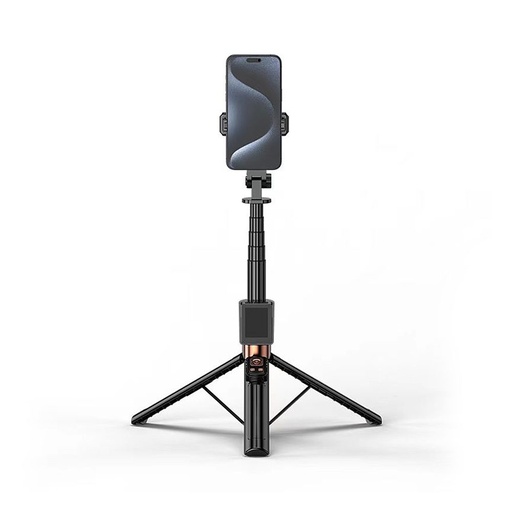 XO SS23 Smart se zrcadlením displeje Bluetooth selfie tyč (Černá)