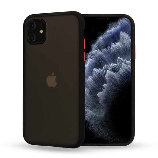 Samsung Galaxy A40S Elephant series tvrzené sklo celý na displej, průhledný (černá rámeček)
