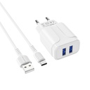 2 USB port, type-C kabel