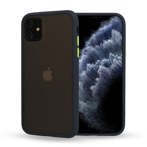 Apple iPhone 7 / iPhone 8 / iPhone SE 2020 / iPhone SE 2022 Vennus color button zadní kryt (Azurová)