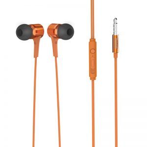 Hoco M54 headset (jack 3,5mm) s mikrofonem, oranžová