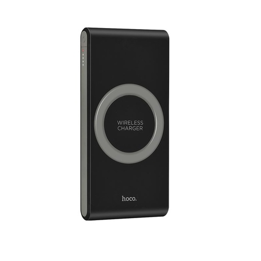 Hoco B32 power bank (bezdrátový nabíjení), 8000 mAh, 2,1A, černá