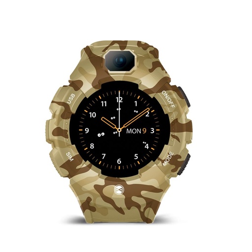 Forever Care Me KW-400 dětský chytré hodinky, military