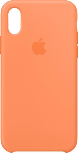 Apple iPhone X/XS silicone tovární zadní kryt, papaya - MVF22ZM/A