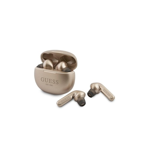 Guess Bluetooth sluchátka TWS (Zlatá) - GUTWS1CGO