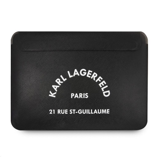 Apple MacBook Air/Pro Karl Lagerfeld RSG Logo Sleeve pouzdro (Černá) – KLCS133RSGSFBK