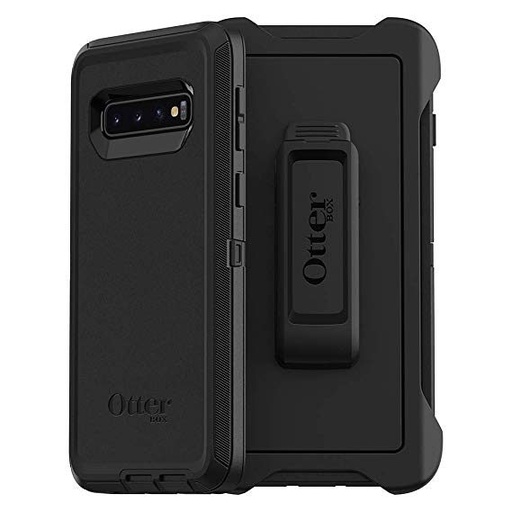 Samsung Galaxy S10 Otterbox defender odolný proti nárazu zadní kryt, (Černá)