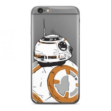 Apple iPhone 7 / iPhone 8 / iPhone SE 2020 / iPhone SE 2022 Star Wars silicone BB-8 009 zadní kryt (Průhledný)