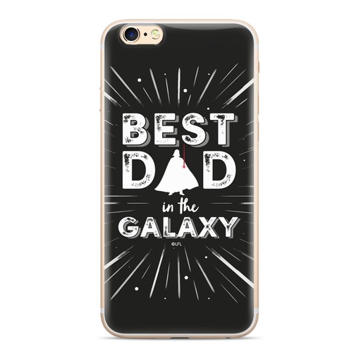 Apple iPhone 7 / iPhone 8 / iPhone SE 2020 / iPhone SE 2022 Star Wars silicone Vader 005 zadní kryt (Černá)