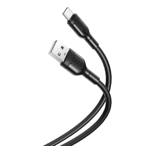 XO NB212 USB-C datový kabel (Černá) – 2.1A