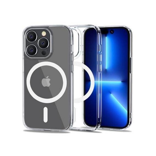 Apple iPhone 14 Pro Tech Protect Flexair hybrid magsafe zadní kryt (Průhledný)