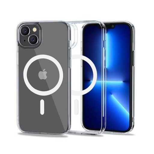 Apple iPhone 14 Plus Tech Protect Flexair hybrid magsafe zadní kryt (Průhledný)