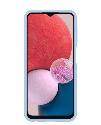 Samsung Galaxy A13 5G S držákem karet pouzdro (Azurová)